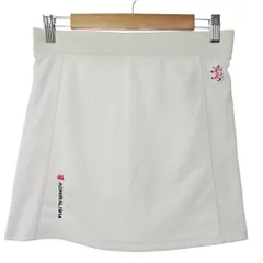アドミラル Admiral GOLF スカート スカパン キュロット インナーパンツ ゴルフ ウエア ストレッチ S 白 0926 ■YHS4