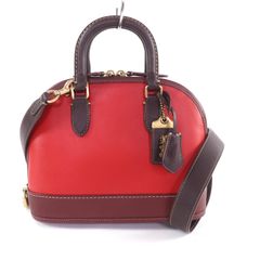 COACH コーチ ショルダーバッグ レヴェル バッグ・カラーブロック 極美 