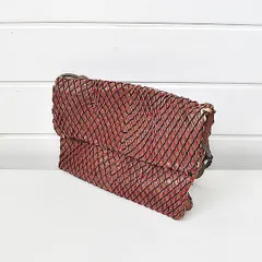 ジャマンピュエッシュ ショルダー バッグ レッド系 JAMIN PUECH｜23f2714