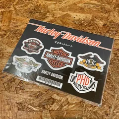 新品 未開封 Harley-Davidson マグネットシート ハーレーダビッドソン バーアンドシールド イーグル ロゴ チョッパー ボバー クラブスタイル バガー HGのサムネイル