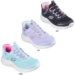 スケッチャーズ SKECHERS スリップインズ バウンダー シンプル キュート BOUNDER-SIMPLE CUTE レディース ガールズ ジュニア 女子 スニーカー シューズ 靴 くつ  303585L NVY ネイビー 22.0