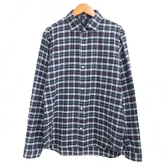 ザノースフェイス THE NORTH FACE フランネルシャツ チェック 長袖 M 白 緑 ホワイト グリーン 系 NR61270H 0119