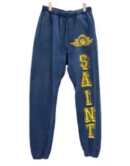 セントマイケル SAINT MICHAEL 24AW ANGEL Sweat Pants エンジェル スウェット パンツ イージー プリント ボトムス 青 ロゴ SM-YS1-0000-053 ボトムスその他 ブルー Mサイズ 104MB-516のサムネイル