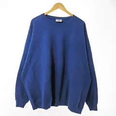 リー LEE 90s ヴィンテージ USA製 スウェット トレーナー 裏起毛 4X 青 ブルー 1107