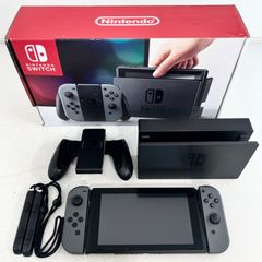 Nintendo Switch グレー 本体一式 外箱あり - メルカリ