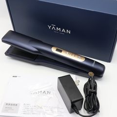 YA-MAN ストレートアイロン スムースアイロンフォトイオン ネイビー