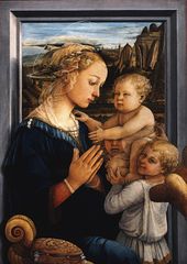 ルーヴル美術館展 公式グッズ 眠る幼子イエス 複製画 額縁入り - メルカリ