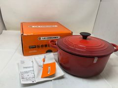 限定色】LE CREUSET ココットロンド 22cm カイエン 両手鍋 - メルカリ