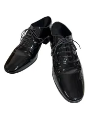 Saint Laurent サンローラン エナメル ドレスシューズ 黒 41 メンズ パテントレザー 革靴 日本サイズ 26cm相当のサムネイル