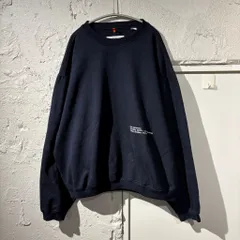 OAMC オーエーエムシー 19SS Slogan Print Crewneck スウェット OAMO700182 ネイビー size:M 【表参道B04】のサムネイル