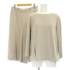 ニューヨーカー NEWYORKER セットアップ  カットソー パンツ 13 ベージュ /GP