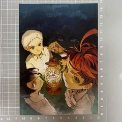 [비매품] 약속의 네버랜드 특전 엽서 엠마 노먼 레이 이즈미 포스카 [R8-530]