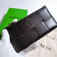 ボッテガヴェネタ カセット ロングウォレット 二つ折り レザー