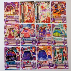 ⑮ 紅林珠璃 12枚セット オペラクレストスカート クイーンオブハーツクラウン オーシャンヘクスアクセ パッションサンライトワンピ ローズツイードジャケット ピンキーローズカットソー サマーイブニンググロートップス ほか ／ アイカツ！Aikatsu！
