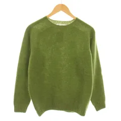 マーガレットハウエル MARGARET HOWELL ニット セーター カシミヤ 2 カーキ ケーブル編み 長袖 578-263209 /YM