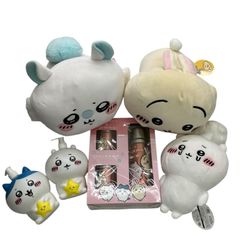 186000 현상품 치이카와 BIG 봉제인형 스테인리스 병 마그셋 펌프 병 6점 정리 판매