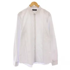 サルヴァトーレフェラガモ Salvatore Ferragamo カジュアルシャツ 長袖 レギュラーカラー チェック柄 総柄 XL グレー /BB