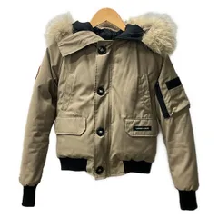 CANADA GOOSE(カナダグース) ダウンジャケット サイズS/P S レディース美品  - 7950JL ベージュ 長袖/ジップアップ/冬