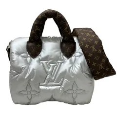 LOUIS VUITTON ルイヴィトン スピーディ バンドリエール25 M20973 シルバー×ブラウン モノグラム LV ピロー 2WAYバッグ レディース 【中古】 22601R28