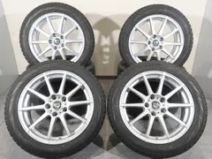 90系 ヴォクシー プリウスα マツダ3 等 4本 社外 17インチ 7J+38 5H PCD114.3 スタッドレス YOKOHAMA ice GUARD iG70 2024年 215/50R17のサムネイル