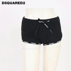 ディースクエアード DSQUARED2 レディース ショートパンツ ロゴパイピングショートパンツ　ルームウエア ブラック系（サイズ/S）ds1024のサムネイル