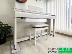 【メンテナンス＆クリーニング済み】 カワイ CN29A プレミアムホワイトメープル調 2020年製 | 電子ピアノ 中古 88鍵盤   KAWAI CNシリーズ | 千葉・東京・神奈川・埼玉・愛知限定　中古電子ピアノ専門店の配送設置込