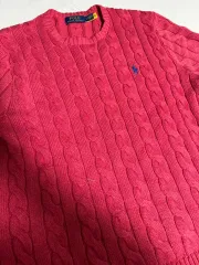 ポロ ケーブル編み ニット fw 24 シーズン M(100) サイズ (メンズ/レディース) ユニセックス
