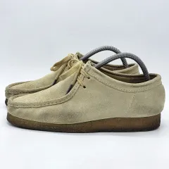 クラークス ワラビー メイプル スウェード (UK 8 G)