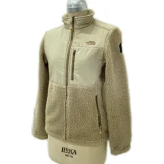 THE NORTH FACE  ザ・ノースフェイス フリースジャケット デナリジャケット PL-8A ジャージ レディース ベージュ 中古