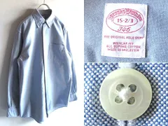 Brooks Brothers 346 ブルックスブラザーズ REGULAR FIT スーピマコットン オックスフォードシャツ BDシャツ 15-2/3 サックスブルー
