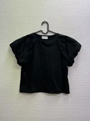 27.JAYRO ジャイロ 半袖Tシャツ バルーン袖 ブラック Fのサムネイル