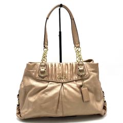 【中古】COACH コーチ シグネチャー 2way キャンバス ハンド ショルダー バッグ eY10480A COACH - 【中古】COACH コーチ シグネチャー 2way キャンバス ハンド