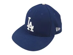 ニューエラ NEW ERA 59FIFTY MLB LA ロサンゼルス ドジャース キャップ ベースボールキャップ 7 1/4 ブルー 帽子 ヘッドウェア