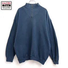 90s vintage GAP ハイネック ハーフジップ コットン ニットセーター メンズ 表記Mサイズ