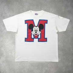 90s USA製 Disney ミッキー Tシャツ 半袖 ヴィンテージ ディズニー 人気 0-93-1145