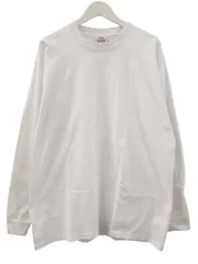 プロクラブ PRO CLUB Tシャツ ロンT 無地 長袖 HEAVY WEIGHT LS TEE ホワイト 白 綿 コットン XL トップス