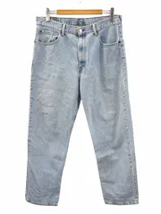 リーバイス Levi's 550 デニムパンツ 00550-4834 RELAX FIT リラックスフィット 36 ブルー ライトストーンウォッシュ テーパード ジーンズ ボトムス