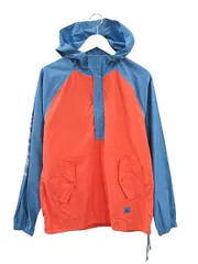 ボルコム VOLCOM コットン ナイロンジャケット ハーフジップ ブルゾン S オレンジ系 アウター