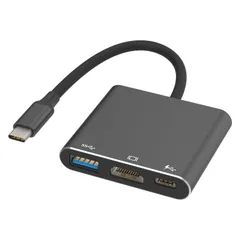 【数量限定】USB Type C HDMI アダプター Fuyi タイプ c hdmi ４K@60HZ 解像度 + 100WPD充電+USB 3.1高速データ転送 3in1 変換 adapter テレビ/モニター switch i-Phone 15/16/