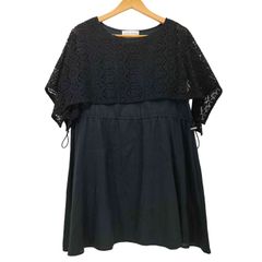 23100円 新品未使用タグ付 ビアズリー ケープ レース チュニック 黒