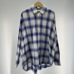 【中古】WILLY CHAVARRIA チャバリアオンブレチェックシャツ サイズ38 24-050-596-1000-1-0 ブルー[19]のサムネイル