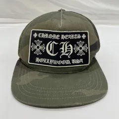 【中古】CHROME HEARTS トラッカー メッシュ キャップ 迷彩[19][240019529679]