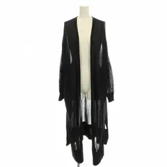 ミューズ ドゥーズィエム クラス MUSE de Deuxieme Classe 17AW PARU コットンVネック ロング カーディガン 17080500422030 ニット ナイロン混 長袖 F 黒 ブラック /☆G