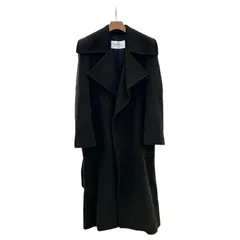 186000 現状品 MAX MARA マックスマーラ ロングコート ダークブラウン レディース