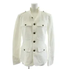 ポロ バイ ラルフローレン Polo by Ralph Lauren ジャケット シングル コットン 2 白 ホワイト /AN28