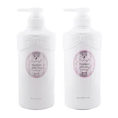 [2個セット]JILL STUART ジルスチュアート ホワイトフローラル シャンプートリートメントセット 500mL ホワイトフローラルの香り[宅急便]のサムネイル