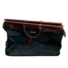 Polo Ralph Lauren ブラックウォッチ チェック柄 ドクターバッグ