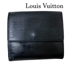 ルイヴィトン　Louis Vuitton　エピポルトモネビエ　カルトクレディ　Wホック　3つ折り財布