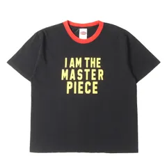 MASTERPIECE マスターピース Tシャツ ブラック 黒 サイズ:M | 00s メッセージロゴ クルーネック Tシャツ | トップス カットソー 半袖 | 00年代 アーカイブ【メンズ】【中古】のサムネイル