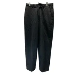 【中古】　Y's for men　スラックス　ウールパンツ　ボトムス　無地　ジップフライ　センタープレス　ドメスティック　古着　/1156のサムネイル
